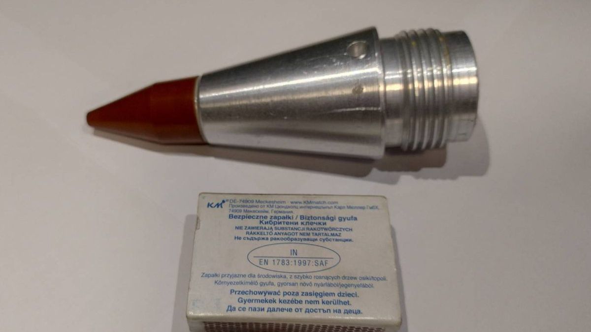 Dowództwo Generalne Sił Zbrojnych pokazuje zagubiony zapalnik