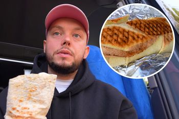 Książulo zachwycony kebabem w Grójcu. Naklejki jednak nie dał: "Chcę tu zjeść bez kolejki"