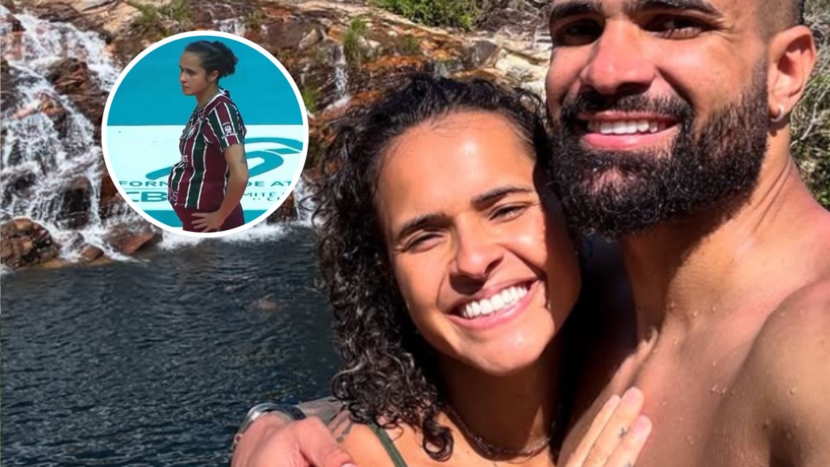 Siatkarka w 6. miesiącu ciąży wciąż gra na boisku