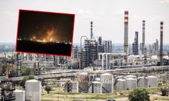 Gigantyczny pożar rafinerii MOL. Region może zostać bez paliwa