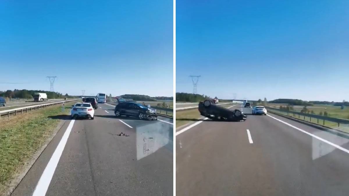 Groźny wypadek na S12 na wysokości Kurowa