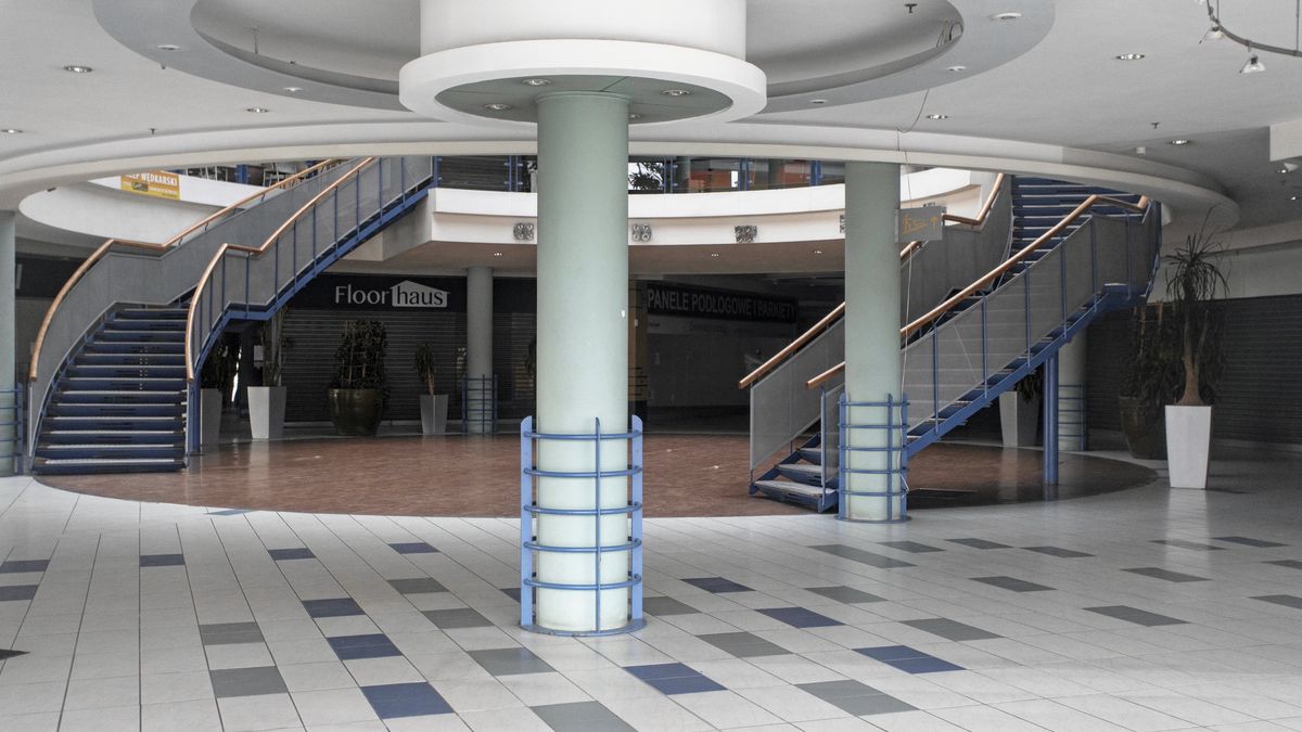 Na zdjęciu opuszczony Fort Wola