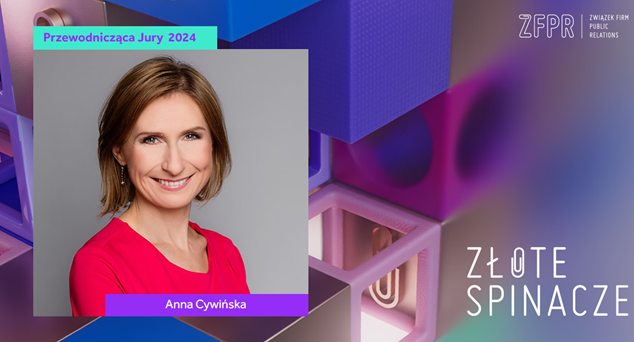 Anna Cywińska z Danone przewodniczącą jury konkursu Złote Spinacze 2024