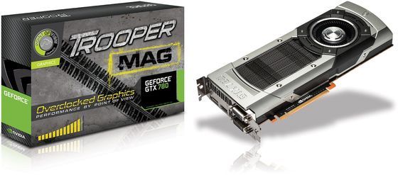Point of View GeForce Trooper GTX 780 MAG karta graficzna zdjęcie opakowanie