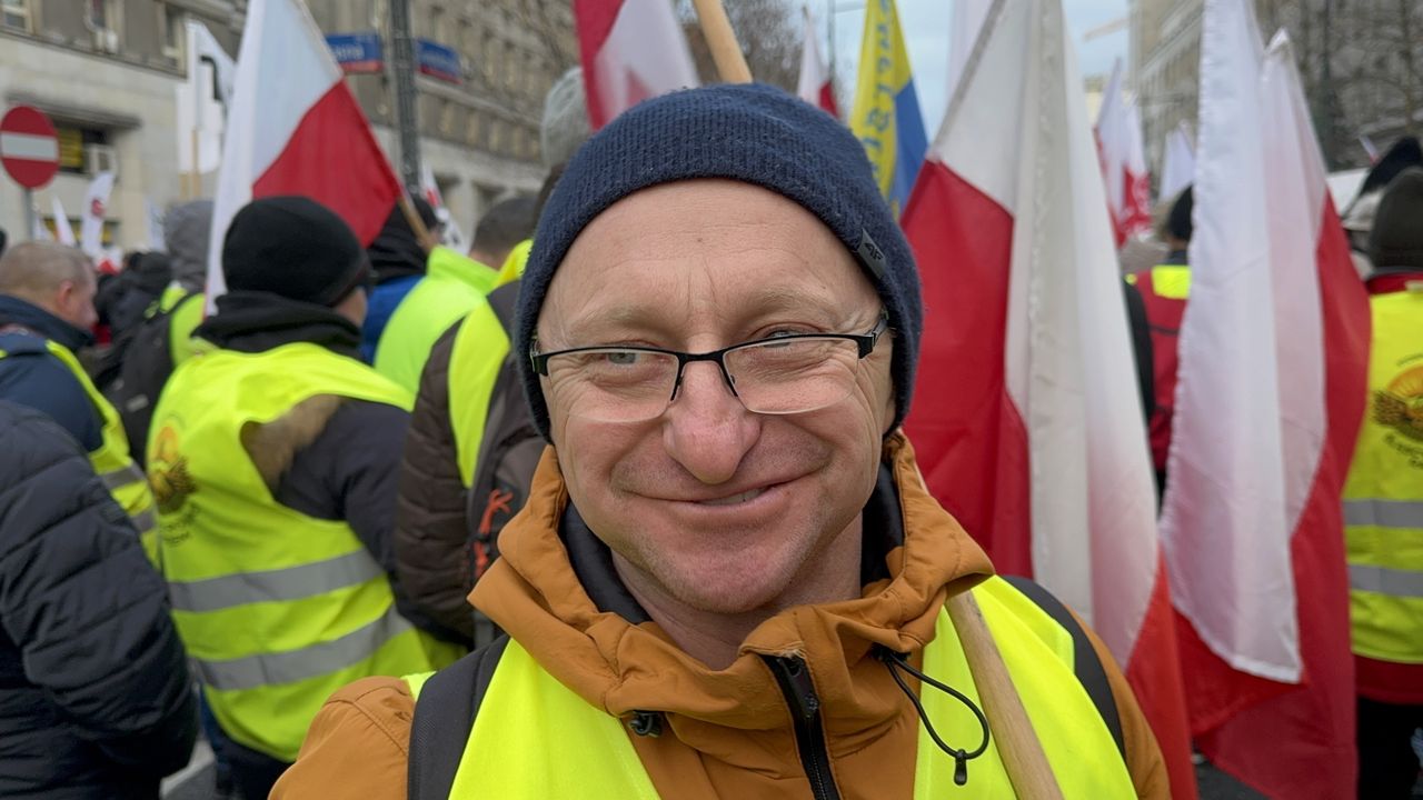 Protest rolników.