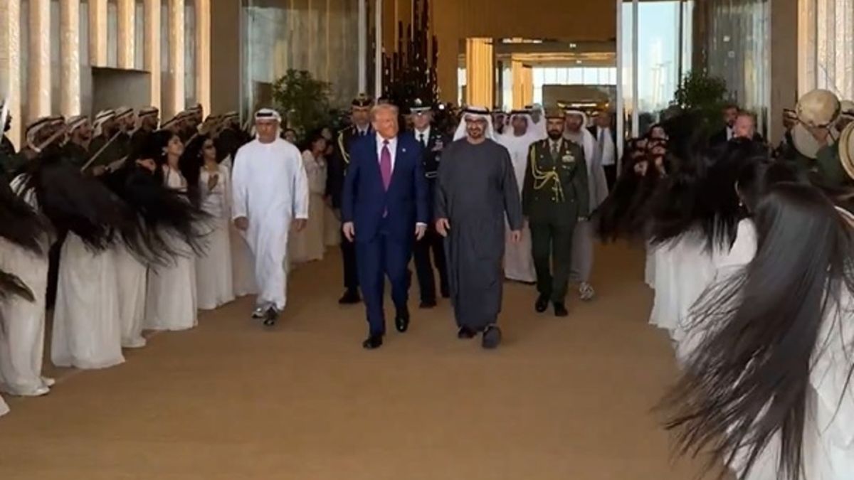 Przywitanie Trumpa w ZEA