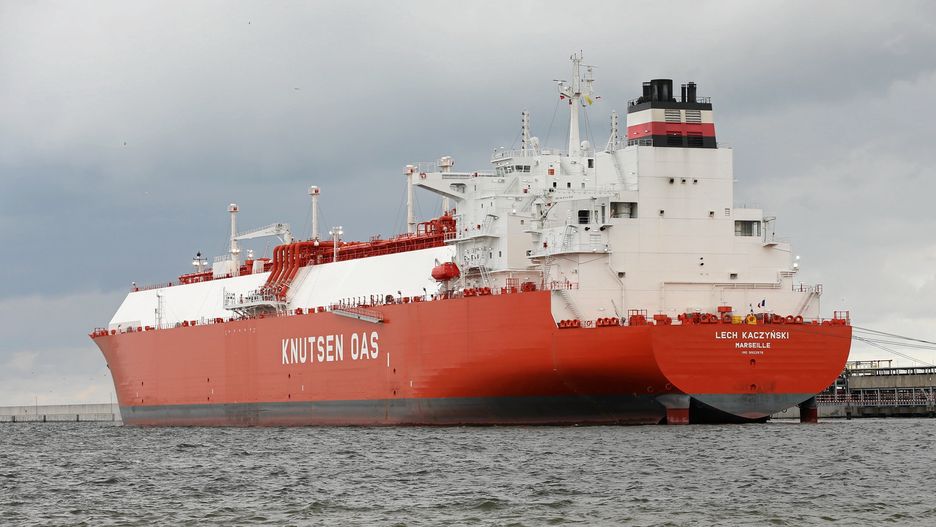 Jeden z wcześniejszych tankowców LNG otrzymał imię Lecha Kaczyńskiego