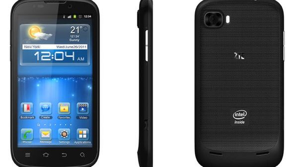 ZTE prezentuje pierwszy telefon z procesorem Intela i Androidem 4.0 1