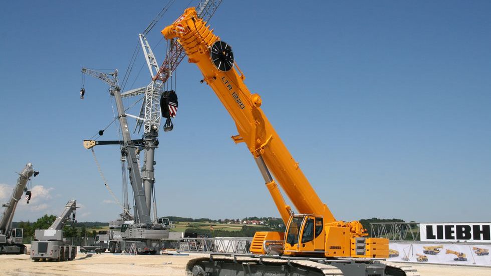 Fascynujący Liebherr LTR 1220 - dowód na to, że transformery naprawdę istnieją 1