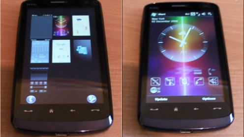 Panele z Xperii na HTC Touch HD 1