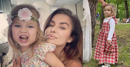Natalia Siwiec ubrała córkę w "staromodną" sukienkę. Internautka: "Ten strój SZPECI URODĘ DZIECKA"