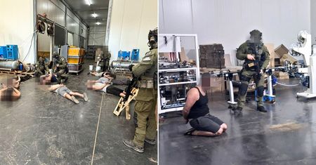Odkrycie w halach z owocami. Nagranie z momentu akcji służb