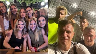 Tak Lewandowscy odreagowują rozprawę w sądzie. Robert grał w padla z Quebonafide, a Anna spotkała się z Natalią Szroeder