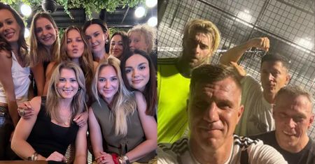 Tak Lewandowscy odreagowują rozprawę w sądzie. Robert grał w padla z Quebonafide, a Anna spotkała się z Natalią Szroeder