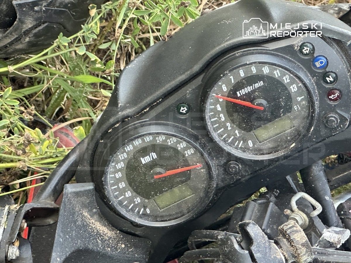 Pokazali zdjęcie licznika. Nie żyje 30-letni motocyklista