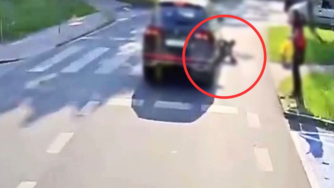 Potrącił nastolatka i odjechał. Wszystko się nagrało