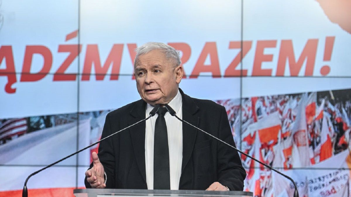 Jarosław Kaczyński. 