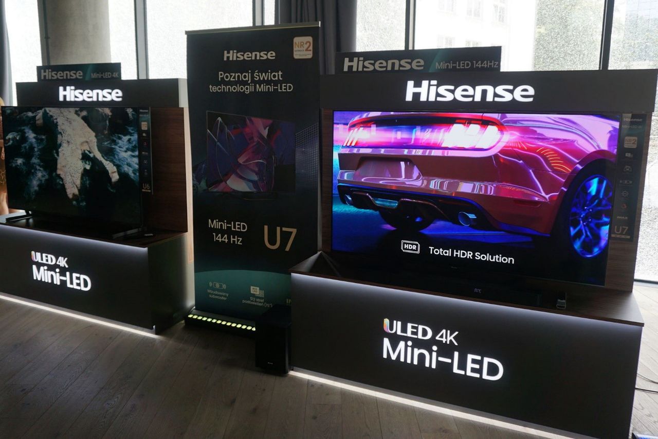 Odświeżony Hisense U7KQ oraz nowy Hisense U6KQ na żywo wyglądają nawet lepiej niż na papierze.