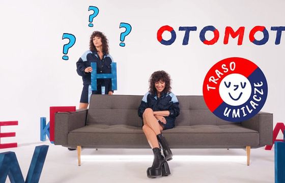 Natalia Kukulska zachęca do grania w Trasoumilacze w reklamie Otomoto
