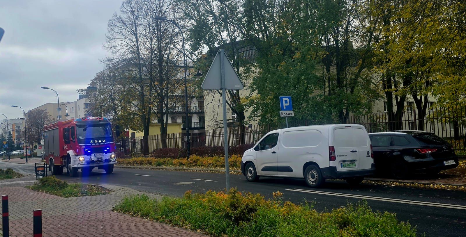 Wypadek na budowie