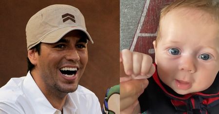 Opiekuńczy Enrique Iglesias bawi się z córką na kwarantannie. Fani: "Wygląda jak ty!"