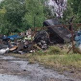 Pożar budynku gospodarczego 