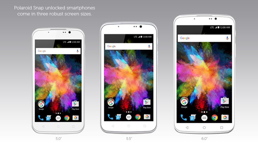 Polaroid ma cztery nowe smartfony z serii Power oraz Snap 6