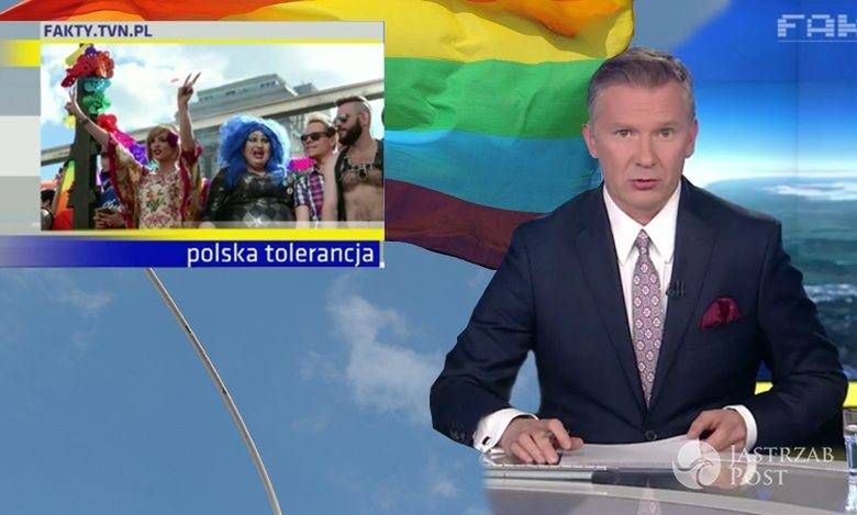 TVN wymazuje ważny symbol w materiale o Paradzie Równości. Widzowie oburzeni