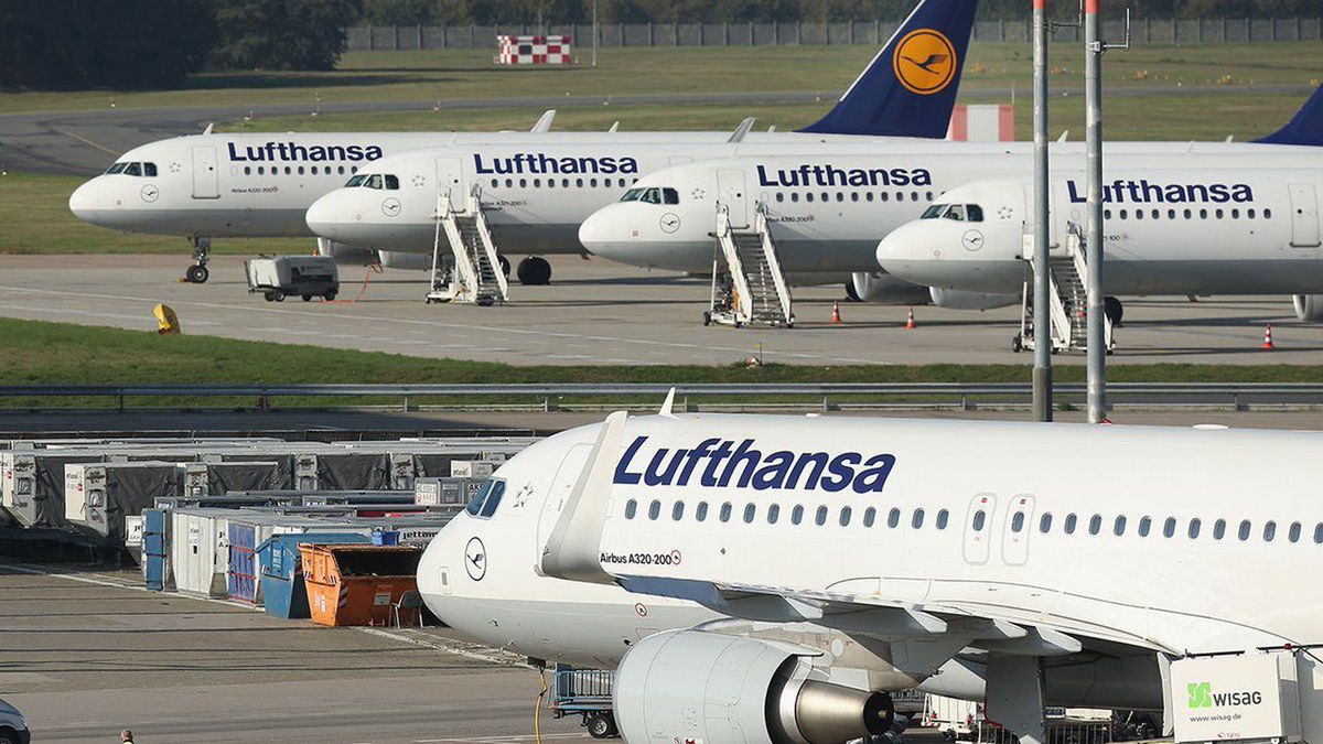 Lufthansa odwołuje ponad 1000 lotów.