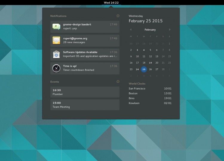 Słuszny sposób wyświetlania powiadomień w GNOME
