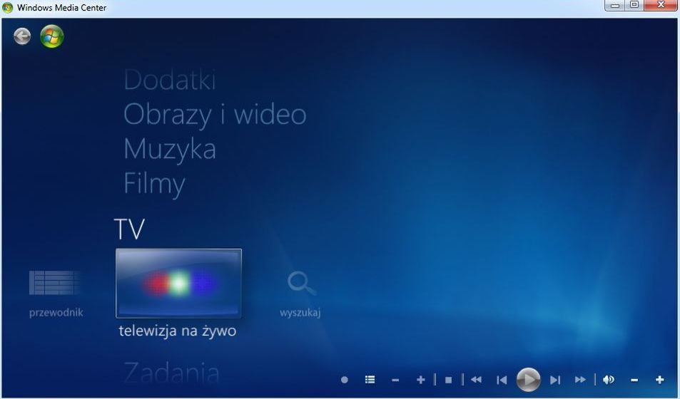 Windows Media Center