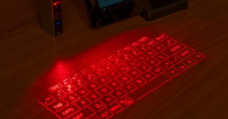 Epic Mobile Projection Keyboard — Lasery, lasery, lasery!