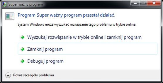 Handle Unhandled, czyli .NET'owa obsługa krytycznych błędów w kilku krokach