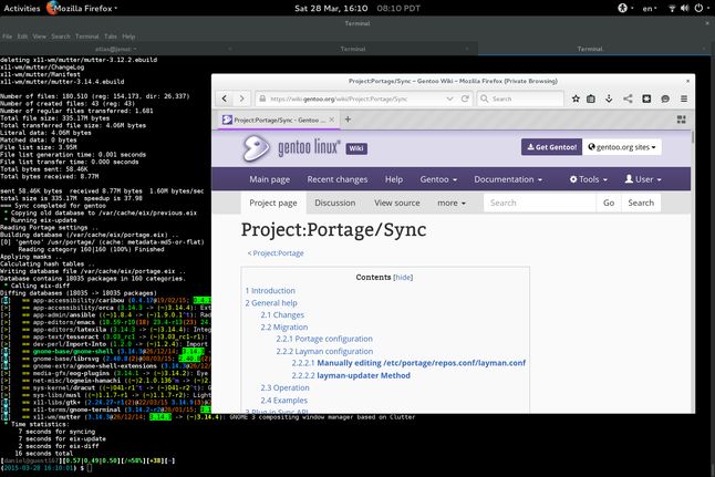 Gentoo, czyli życie w konsoli, spędzane na kompilacji