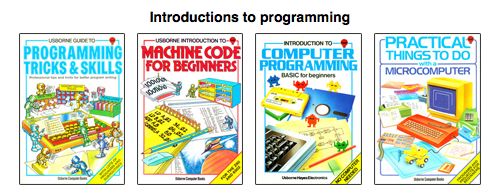 Książki stanowiące swoisty wstęp do nauki programowania dla dzieci. Mają sporo cennych wskazówek i przykładów oraz ciekawych programów.