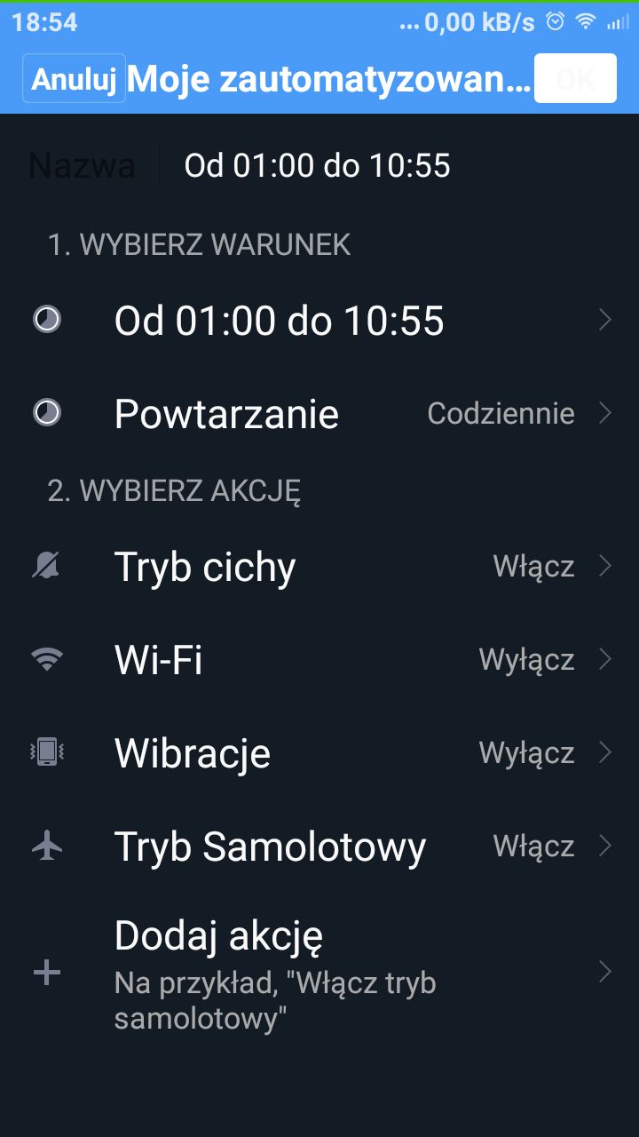 Automatyzacja zadań.