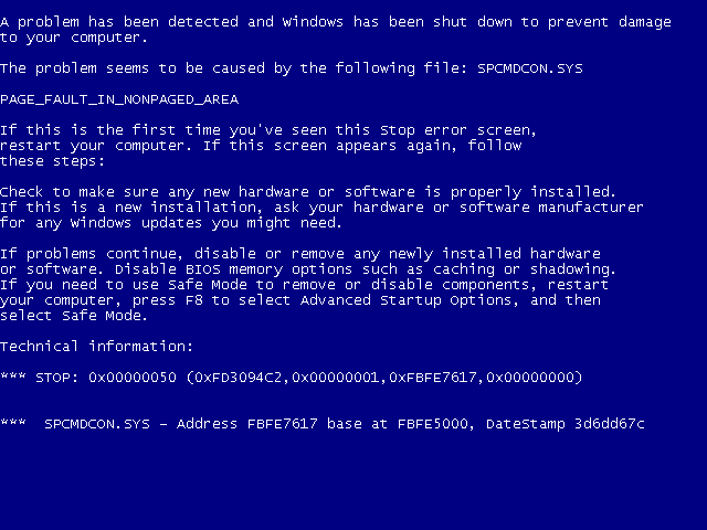 [BSOD - W2k2]