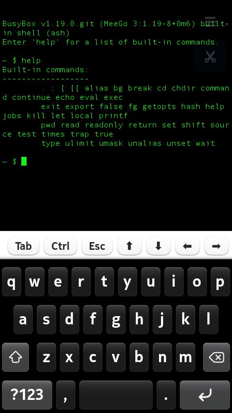  Nokia N9 tips & tricks cz. 37 — Terminal bez tajemnic