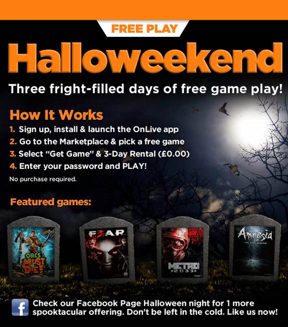 Halloweenowa promocja OnLive