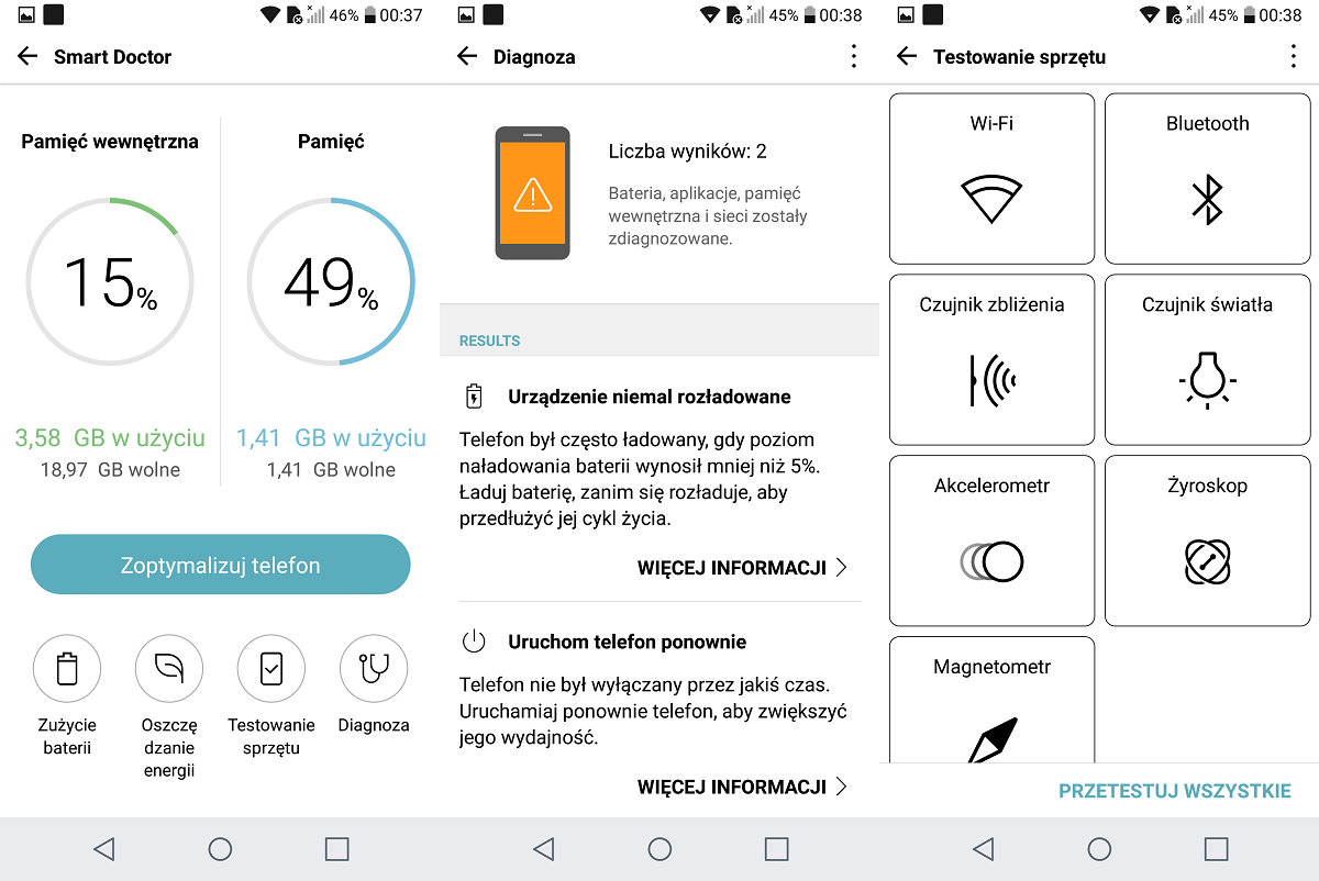 Test LG Q6: niesamowity ekran FullVision i kilka niedociągnięć 18