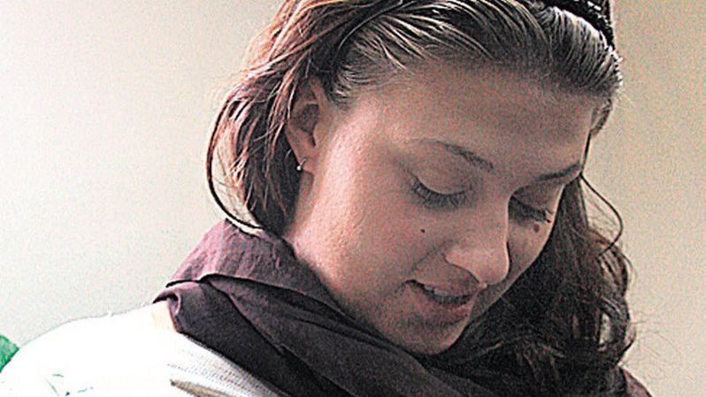 Justyna na trzy tygodnie ma unieruchomioną rękę