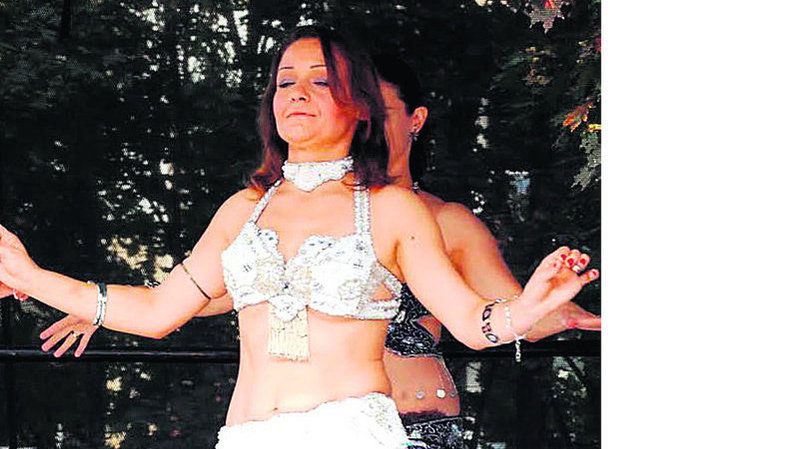 Seniorki zaprezentowały m.in. taniec brzucha. Na imprezie nie zabrakło też innych atrakcji