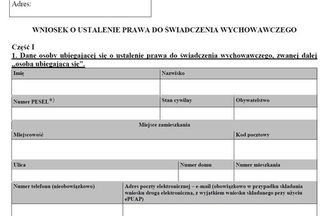 Wniosek o 500 zł na dziecko. Rozporządzenie z wzorem opublikowane