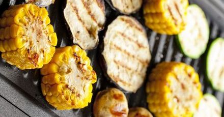 Grill bez mięsa, za to z warzywami
