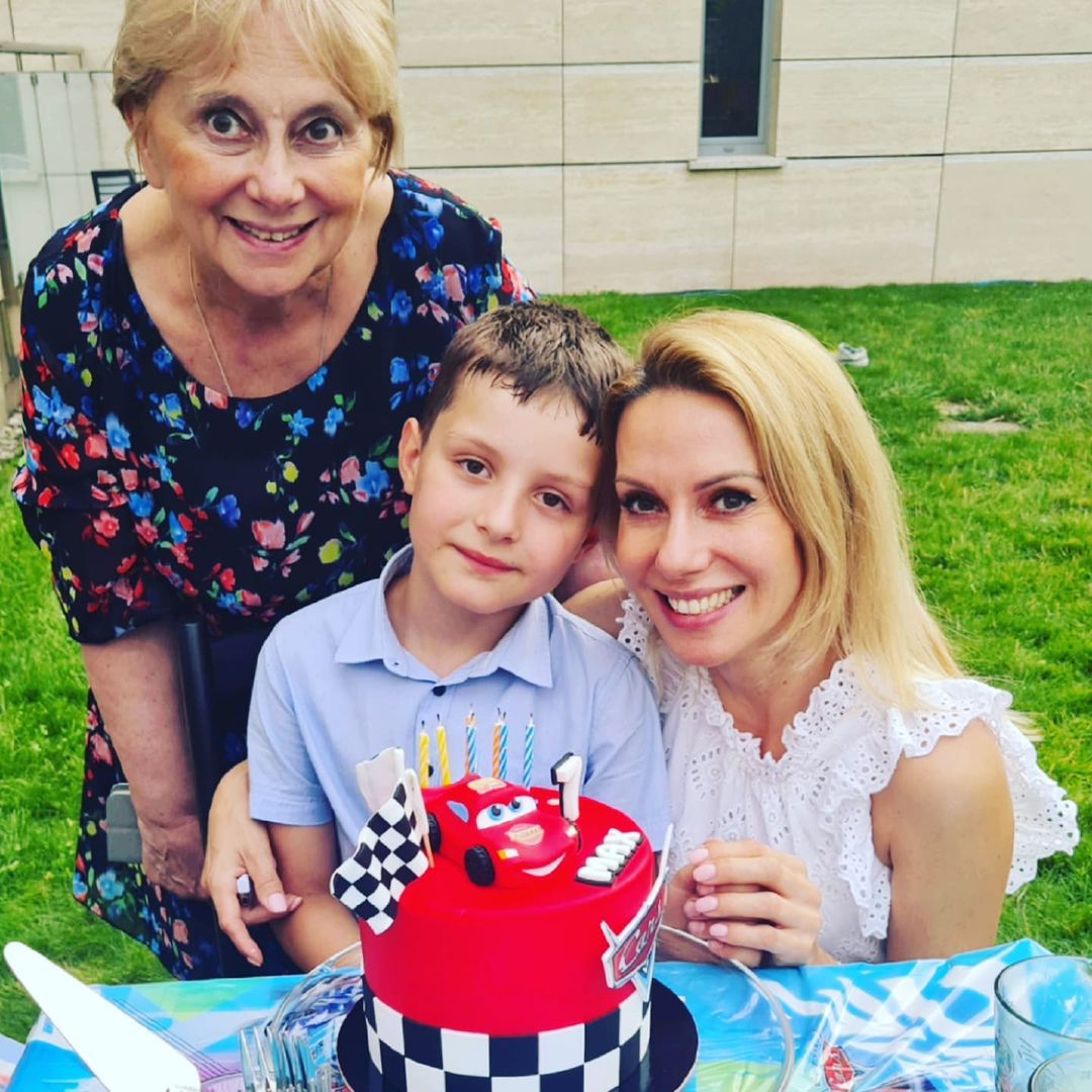 Małgorzata Opczowska świętuje siódme urodziny syna