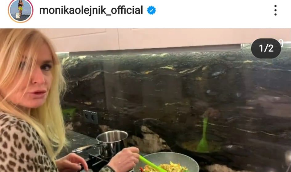 Monika Olejnik - jak mieszka?