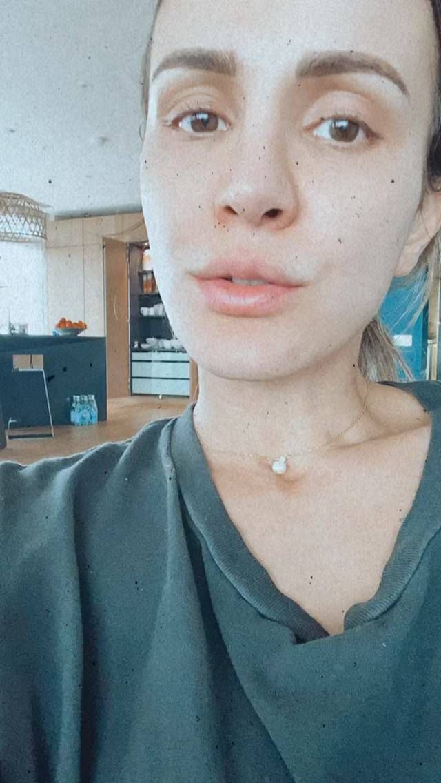 Sara Boruc - relacja na Instagramie