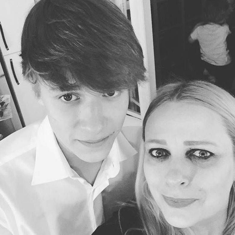 Kasia Nosowska i jej syn Mikołaj Krajewski