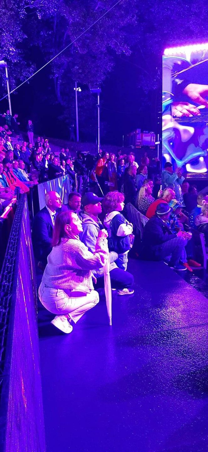 Opole 2023: Wojciech Szczęsny i Liam pod sceną