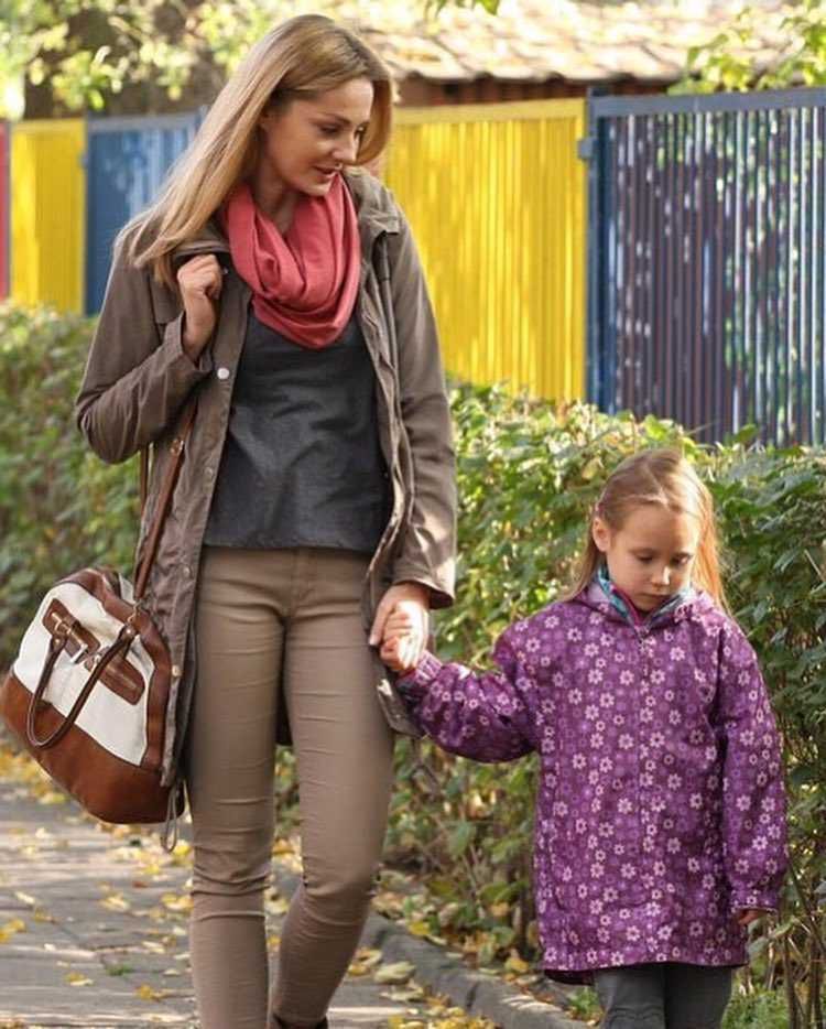 Małgporzata Socha ze swoją serialową córką z Przyjaciółek - Hanią